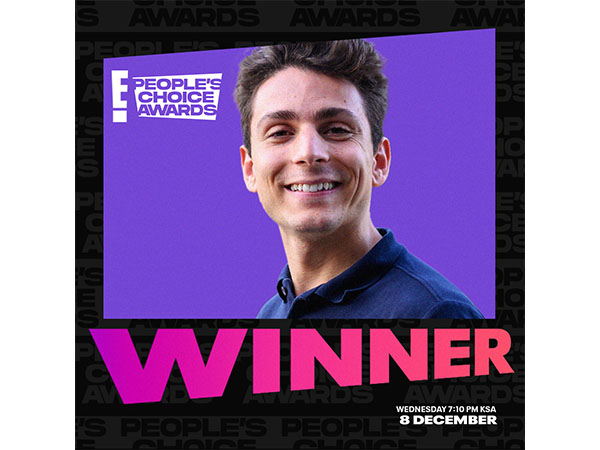 Amr Maskoun named “Middle Eastern Social Media Star Of 2021” at People’s Choice Awards